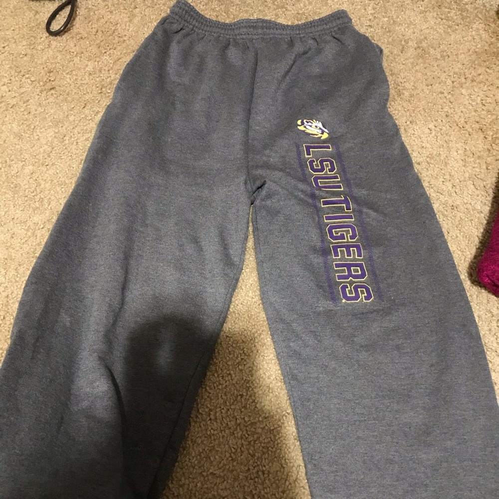 LSU sweat pants